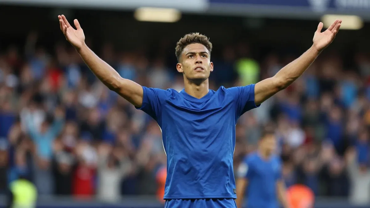 Cardiff City's Joel Colwill netted in his first league start this season during a 1-1 draw with Stoke, as Brian...